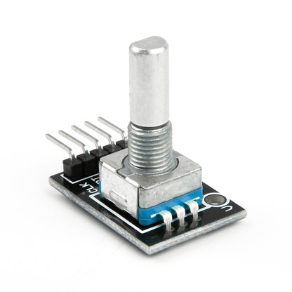 KY-040 rotary encoder module with metal shaft and pins for Arduino projects and sensor input