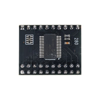 Top view of MCP23017 pre-soldered I2C 16-bit I/O port expander module for Arduino Raspberry Pi ESP32