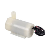 Mini submersible water pump 3-5V with black power wires for Arduino Raspberry Pi and ESP32 projects