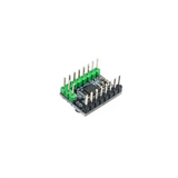 MKS TMC2209 motor driver module showing pin headers and green connectors with heatsink