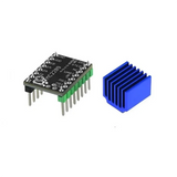 MKS TMC2209 stepper motor driver module with separate blue heatsink for cooling