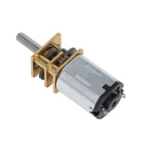 N20 micro metal gear motor with brass gears and metal shaft for 12V 100RPM robotics and DIY projects