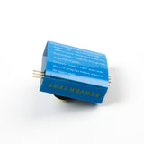 Blue RC servo tester with printed instructions and three-pin connector for testing servos