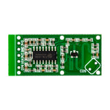 RCWL-0516 microwave doppler radar motion sensor module circuit board with components and pin labels