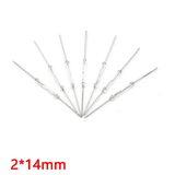 Normally open reed switch magnetic sensors 2 by 14 millimeters for Arduino Raspberry Pi and ESP32 projects