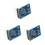 BH1750 Pre-Soldered Digital Light Sensor for Arduino & Raspberry Pi — 3-Pack; 3 complete units shown
