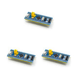 STM32F103C8T6 Blue Pill Pre-Soldered ARM Development Board Kit Pro USB V — 3; 3 complete units shown