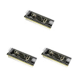 STM32F411CEU6 Pre-Soldered Black Pill ARM Development Board for Arduino — 3-Pack; 3 complete units shown