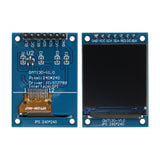 1.3 inch 240x240 IPS TFT LCD display module showing front screen and back PCB with pin labels