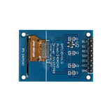 Back side of 1.3 inch 240x240 IPS TFT LCD display module showing pin headers and circuit details