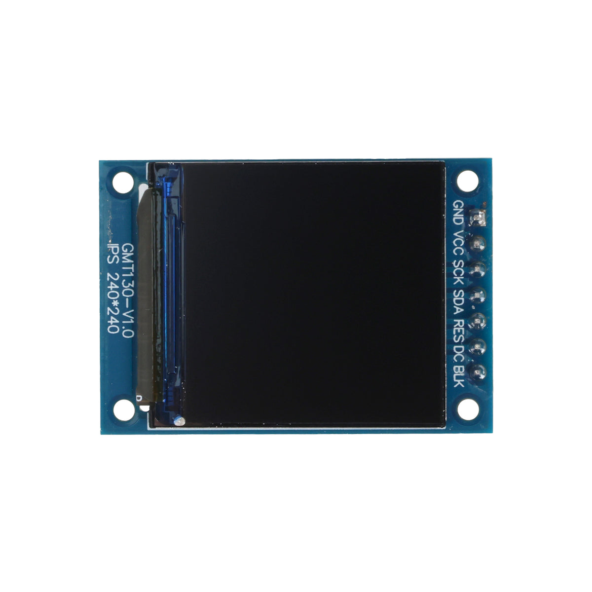 1.3 inch 240x240 IPS TFT LCD display module with ST7789 driver and 7-pin interface