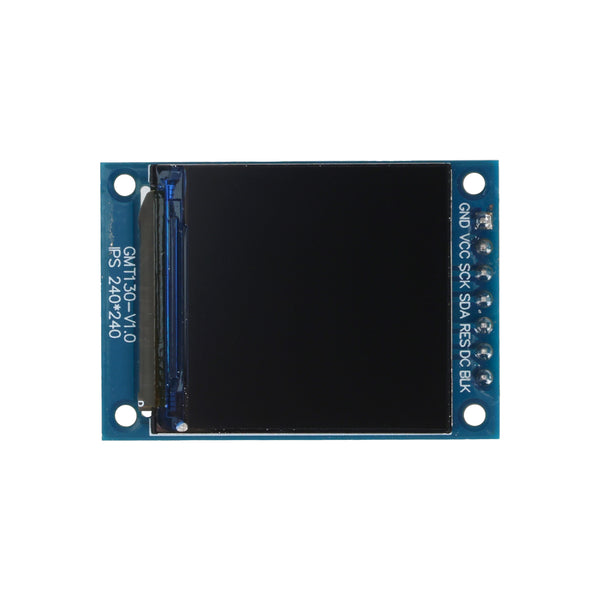 1.3 inch 240x240 IPS TFT LCD display module with ST7789 driver and 7-pin interface