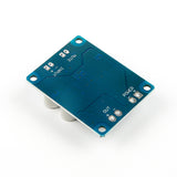 Back side of TPA3118 PBTL single digital amplifier board showing input, mute, output, and power solder pads