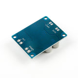 Back side of TPA3118 PBTL single digital amplifier board showing input, mute, output, and power solder pads