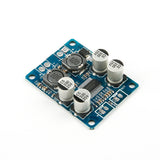 TPA3118 PBTL single channel 60W digital amplifier board with capacitors and inductors on blue PCB
