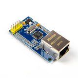 W5500 SPI Ethernet network module with RJ45 port and pin headers for Arduino and ESP32 projects