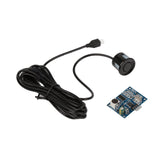 ZJ-S201 water flow sensor with long black cable and blue PCB module for Arduino Raspberry Pi ESP32