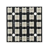 WS2812B 5x5 RGB LED matrix module with 25 individually addressable LEDs for Arduino Raspberry Pi and ESP32
