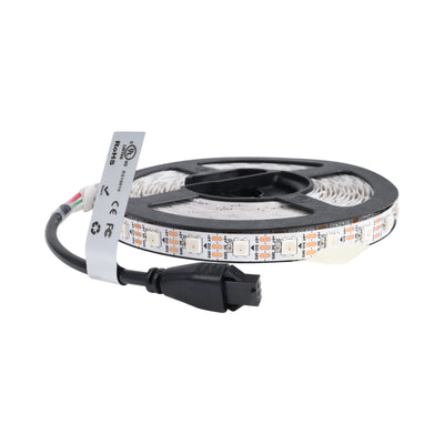 WS2812B Non-Waterproof SMD LED Strip 60 LED/Meter Flexible 5M Roll 5V IP30