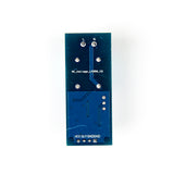 Back side of ZMPT101B AC single-phase voltage sensor module showing circuit traces and pin labels